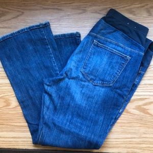 Old Navy Full Panel flare maternity jeans, size 16